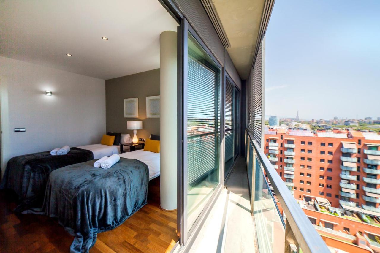 Victoria Diagonal Mar Barcelona Apartment Ngoại thất bức ảnh